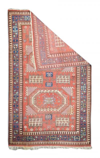 Antique Kazak Rug 5 5 x 8 6 
