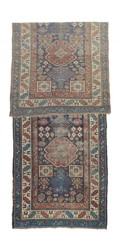 Antique Kazak Runner 3 6 x 10 9 