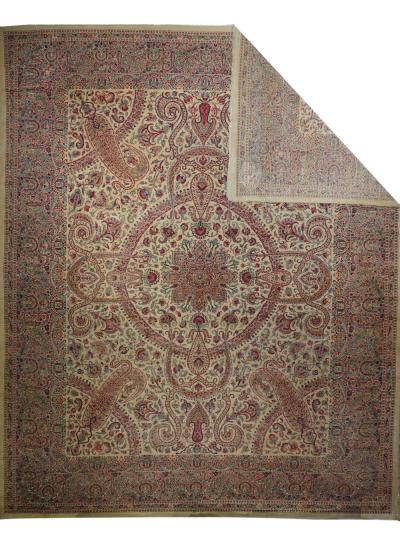 Antique Kerman Rug 11 3 x 15 5 