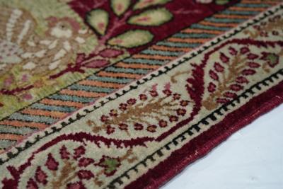 Antique Kerman Rug 2 9 x 4 2 