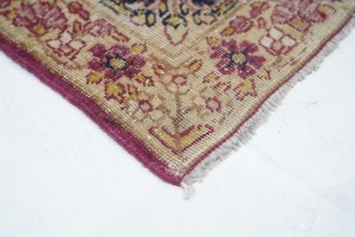 Antique Kerman Rug 4 3 x 6 6 
