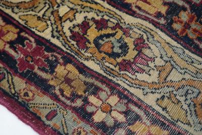 Antique Kerman Rug 4 6 x 7 0 