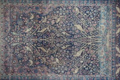 Antique Kerman Rug 8 8 x 11 8 