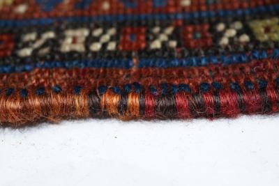 Antique Khamseh Rug 5 0 x 9 5 