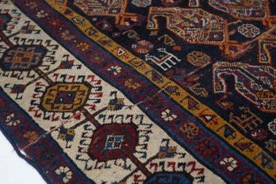 Antique Khamseh Rug 5 9 x 7 5 
