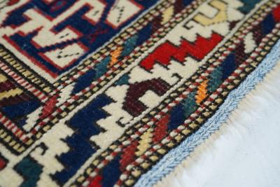 Antique Konaghand Rug 2 7 x 4 8 