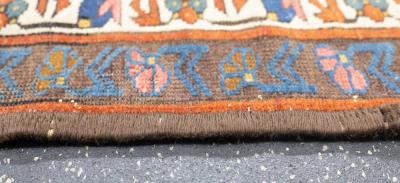 Antique Kuba Bijov Rug 3 10 x 5 3 