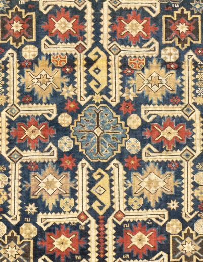 Antique Kuba Rug 3 10 x 5 0 