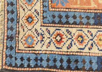 Antique Kuba Rug 3 2 x 4 9 