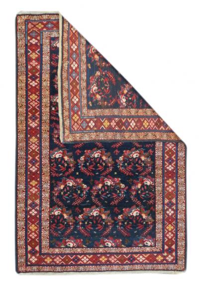 Antique Kuba Rug 3 2 x 4 9 
