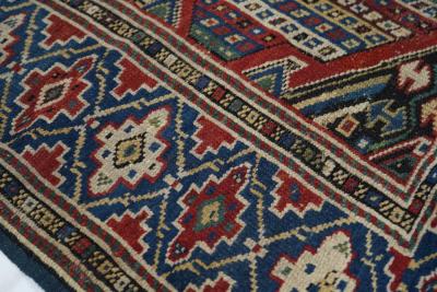 Antique Kuba Rug 3 3 x 4 6 