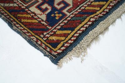 Antique Kuba Rug 3 5 x 5 9 
