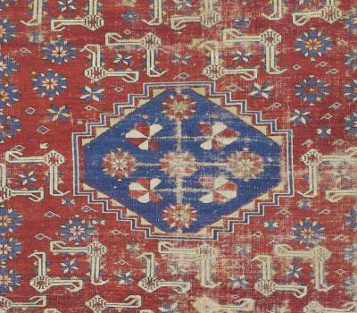 Antique Kuba Shirvan Rug 5 1 x 6 8 