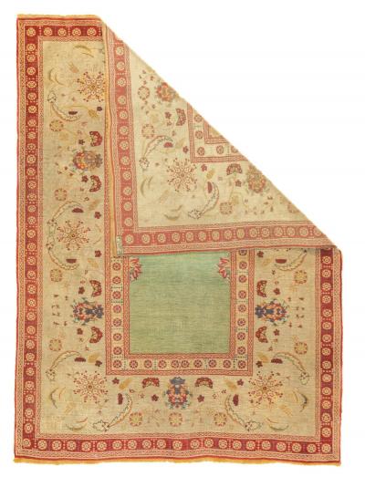 Antique Kumkapi Rug 44 x 511