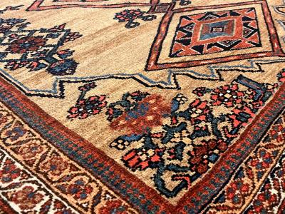Antique Kurdish Bidjar Rug 4 1 x 5 11 