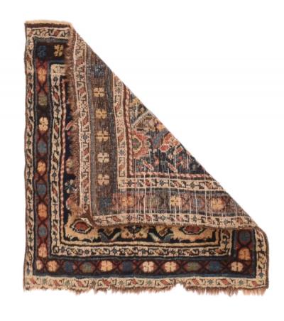 Antique Kurdish Rug 19 x 190 