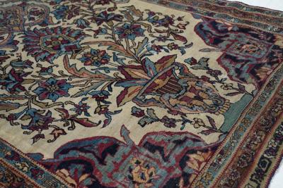 Antique Lavar Kerman Rug 310 x 62