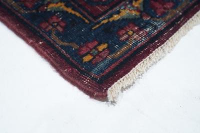 Antique Lavar Kerman Rug 4 8 x 7 8 