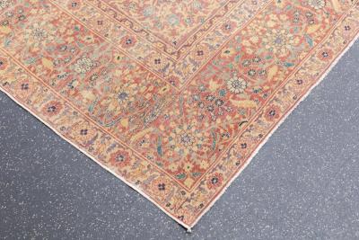 Antique Lavar Kerman Rug 7 0 x 7 8 