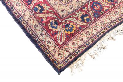 Antique Lavar Kerman Rug 8 11 x 14 9 