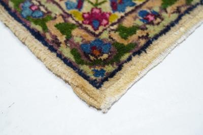 Antique Lavar Kerman Rug 9 7 x 14 1 