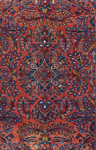 Antique Lillihan Rug 5 3 x 6 6 