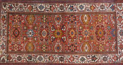 Antique Mahal Rug 4 6 x 8 8 