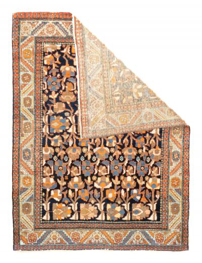 Antique Malayer Rug 3 6 x 4 8 