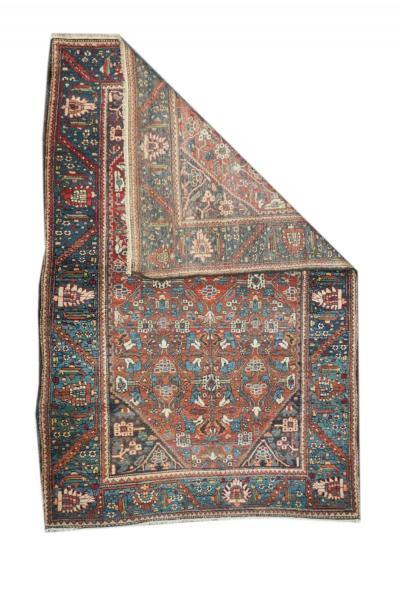 Antique Malayer Rug 4 2 x 6 5 