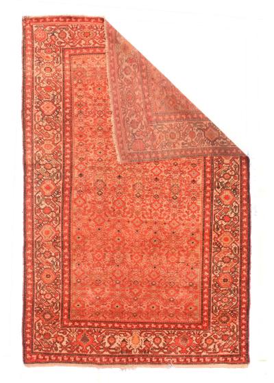 Antique Malayer Rug 4 4 x 6 6 