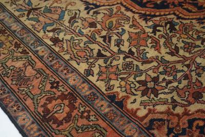 Antique Malayer Rug 4 7 x 6 8 