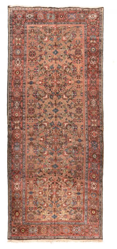 Antique Malayer Rug 5 10 x 13 10 