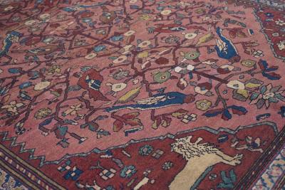 Antique Malayer Rug 5 4 x 6 4 