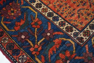 Antique Malayer Rug 7 7 x 16 1 