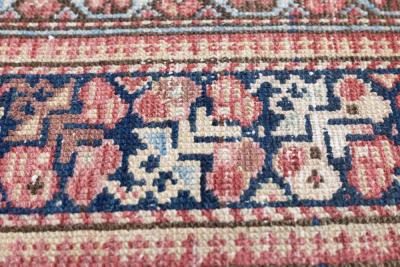 Antique Malayer Shabby Chic Rug 5 9 x 12 9 