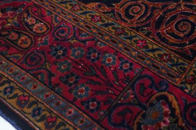 Antique Manchester Kashan Rug 36 x 410