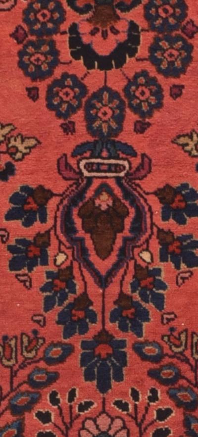 Antique Mohajeran Sarouk Rug 2 x 26