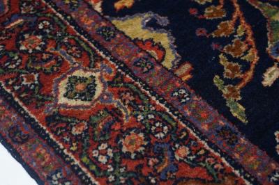 Antique Mohajeran Sarouk Rug 4 5 x 6 8 