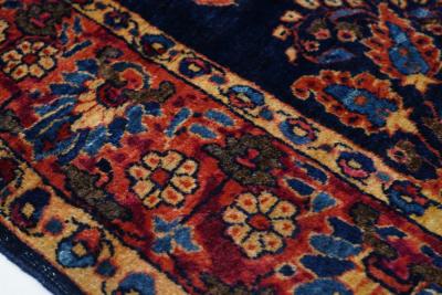 Antique Mohajeran Sarouk Rug 42 x 62 