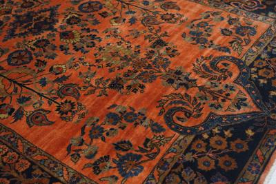 Antique Mohajeran Sarouk Rug 42 x 65