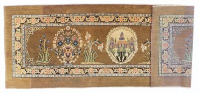 Antique Mohtasham Kashan Rug 2 0 x 5 9 