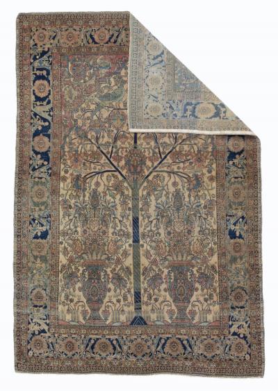 Antique Mohtasham Kashan Rug 311 x 62 