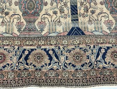 Antique Mohtasham Kashan Rug 311 x 62 