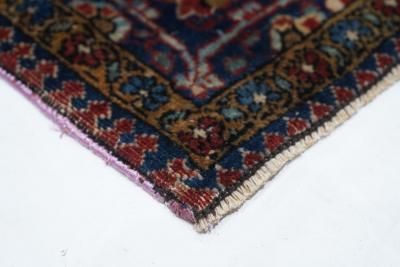 Antique Mohtasham Kashan Rug 4 4 x 6 6 