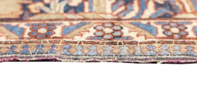 Antique Mohtasham Kashan Rug 4 5 x 6 7 