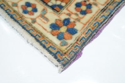 Antique Mohtasham Kashan Rug 4 5 x 6 9 