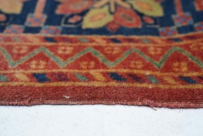 Antique Mohtasham Kashan Rug 4 7 x 7 0 