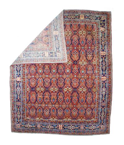 Antique Mohtasham Rug 10 5 x 13 1 