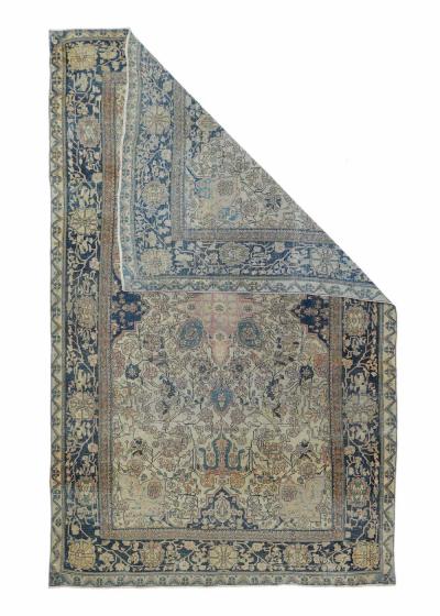 Antique Mohtasham Rug 4 2 x 6 9 