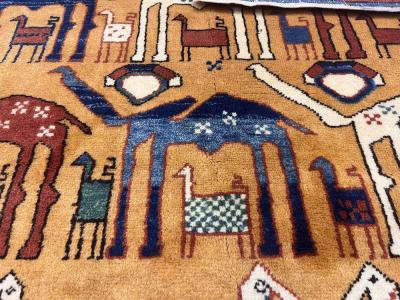 Antique NW Persian Rug 46 x 610 